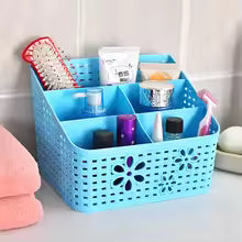 Desk Organizer Set - Multi-Compartment Storage Box for Office & Home