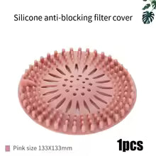 Drain Hair Catcher - Silicone Sink & Shower Drain Filter Cover